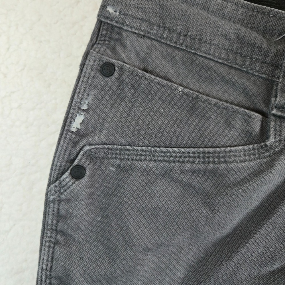 Wrangler ATG Jackson Utility Pants Mens 42x30 Gray Straight Leg Hiking Workwear - Picture 8 of 14
